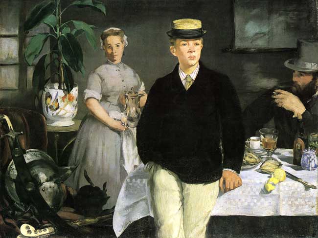 Edouard Manet Fruhstuck im Atelier